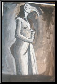 Marguerite-Paulet-femme-oiseau-gouache