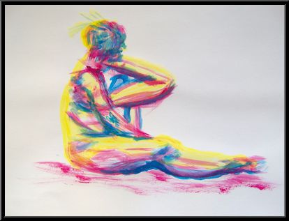 Marguerite-Paulet-assise-gouache