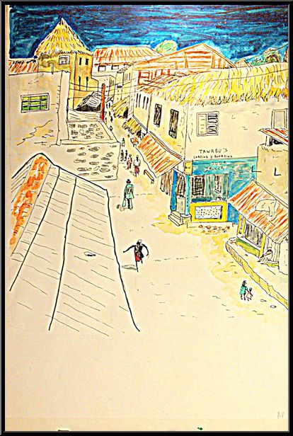 Antoine-Paulet-village afrique de l'ouest