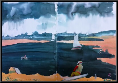 Marguerite-Paulet-l-approche-de-tempete-inspire-de-martin-