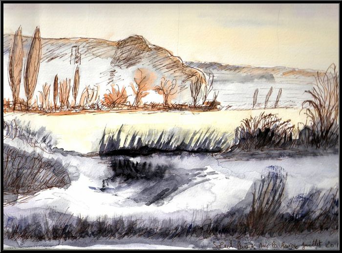 Antoine-Paulet-Marais aquarelle