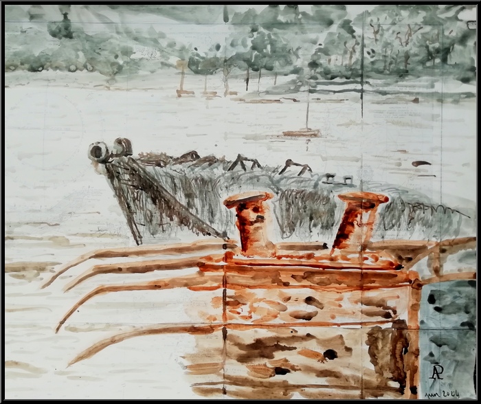 Antoine-Paulet-cimetire bateaux Kerhervy Lannester