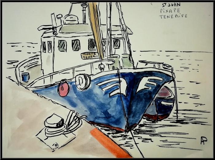 Antoine-Paulet-bateau de peche Tenerife