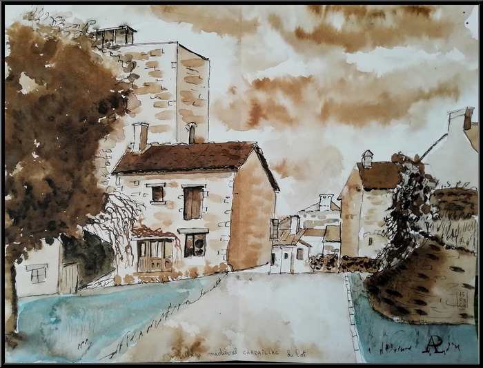 Antoine-Paulet-village mdieval Cardaillac Le Lot
