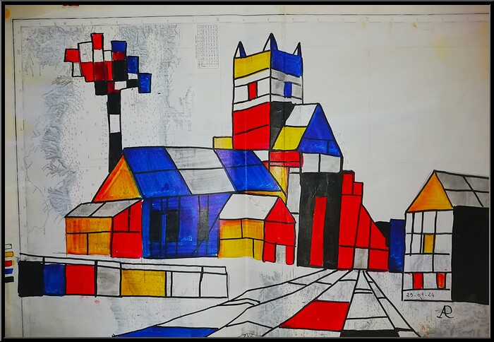 Antoine-Paulet-Quimperl une pense pour Mondrian A2