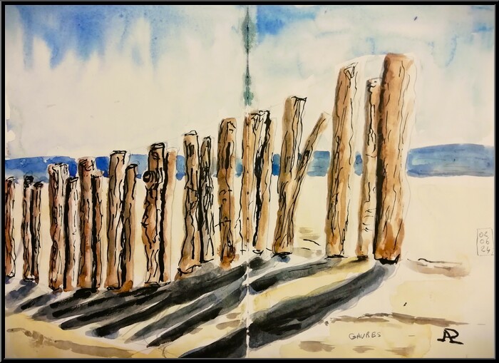 Antoine-Paulet-plage de Gavres
